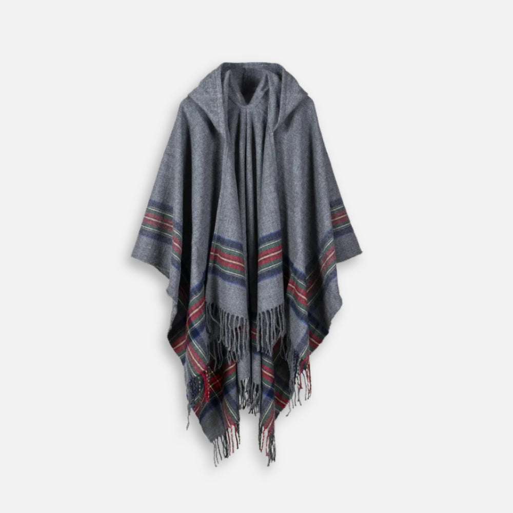 Cape Poncho Avec Capuche