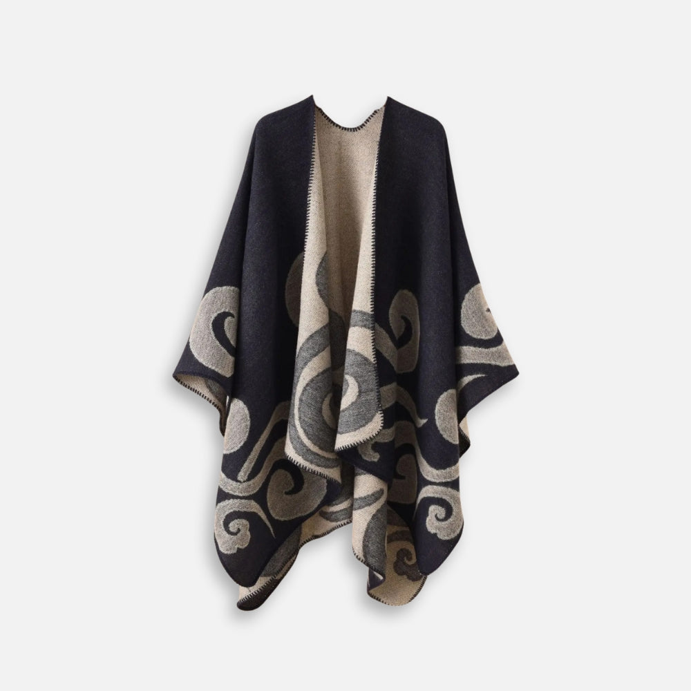Cape Poncho Cachemire