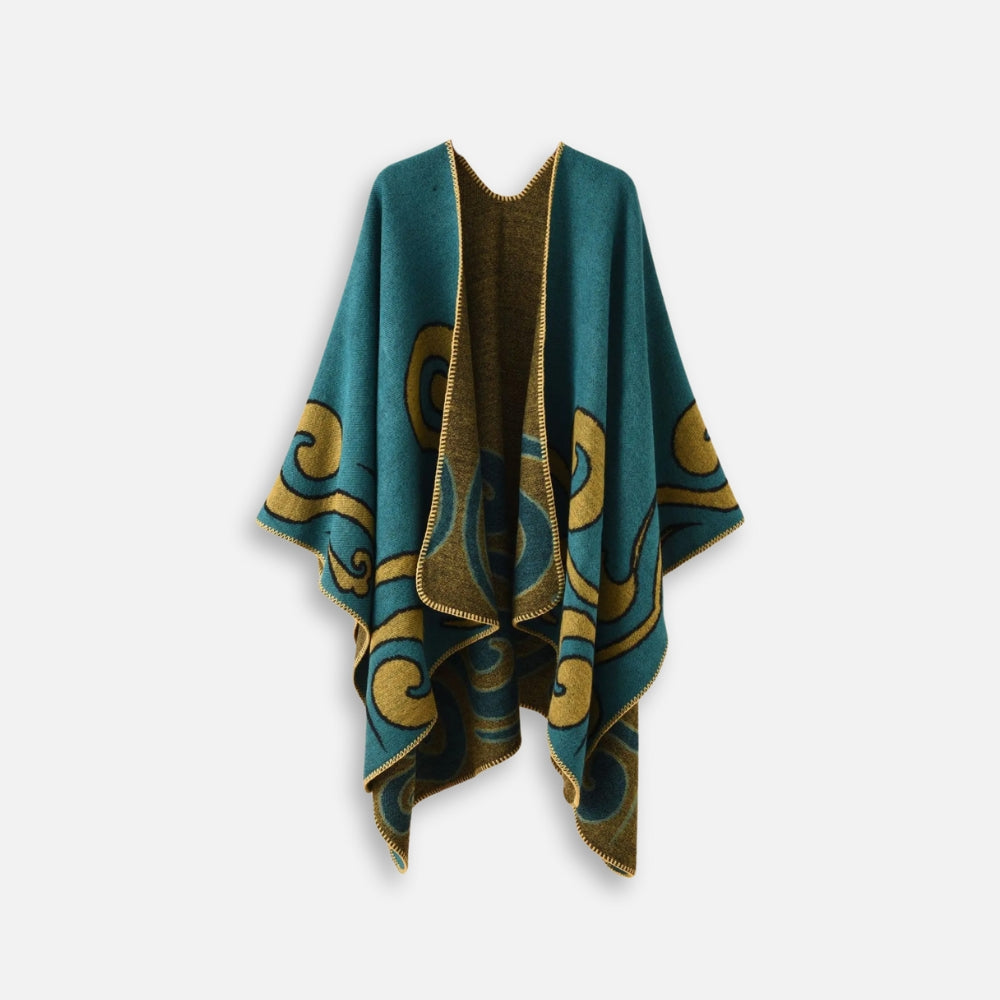 Cape Poncho Cachemire