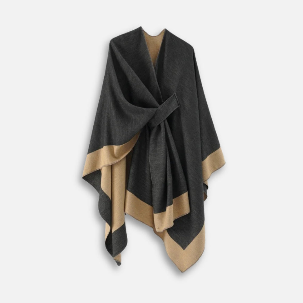 Cape Poncho Femme Chic