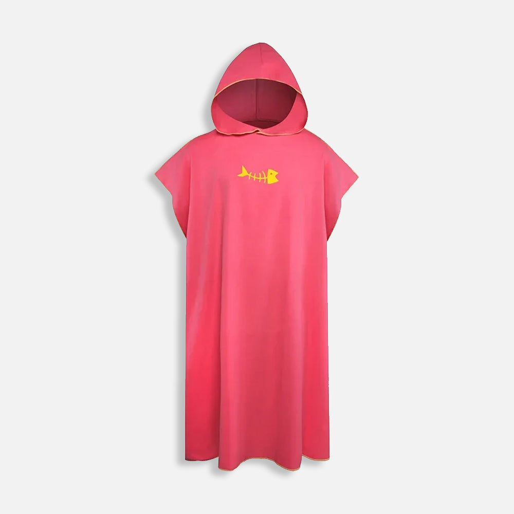 Poncho Microfibre Rose