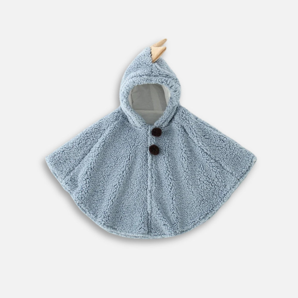 Poncho Chaud Bébé Dinosaure