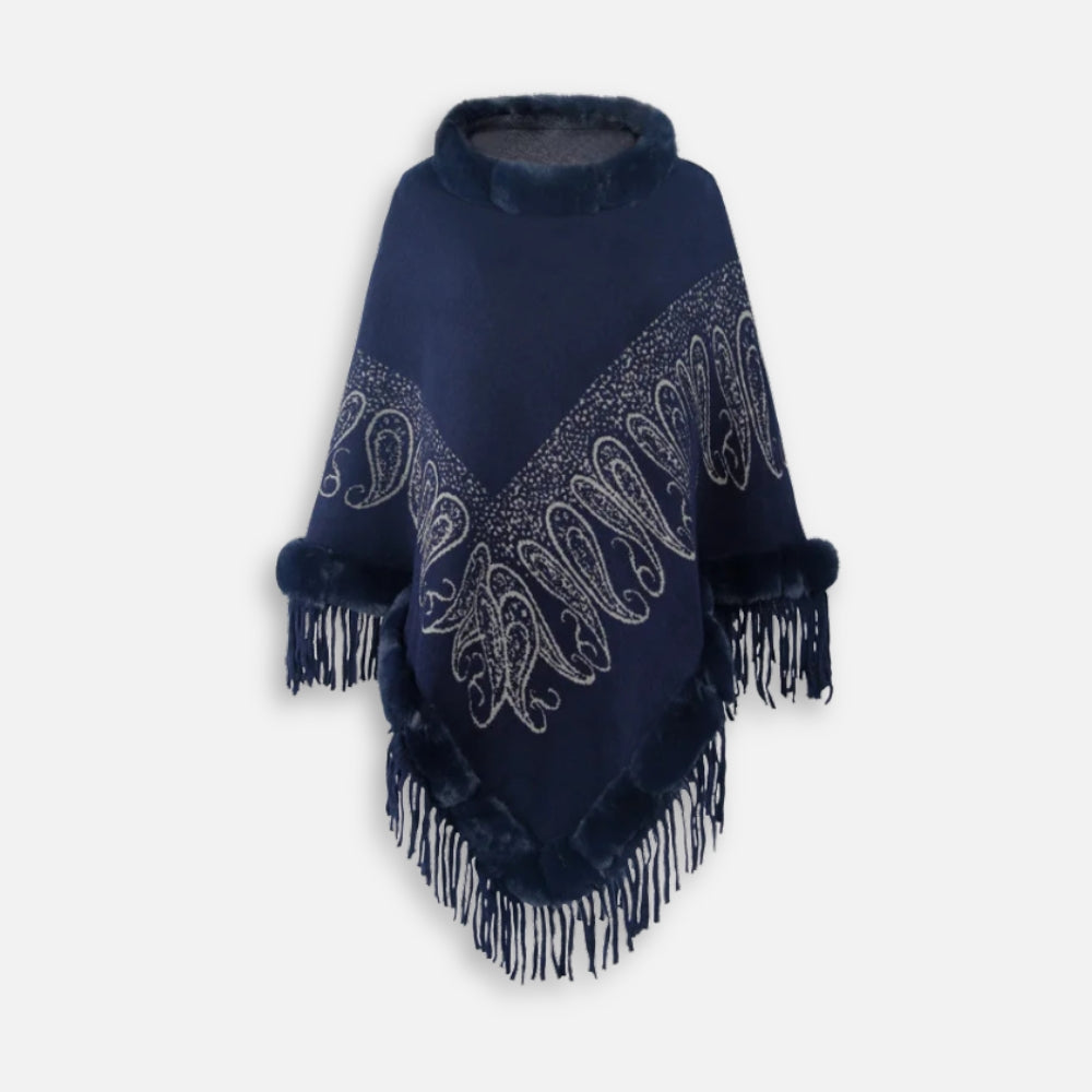 Poncho Chaud Franges