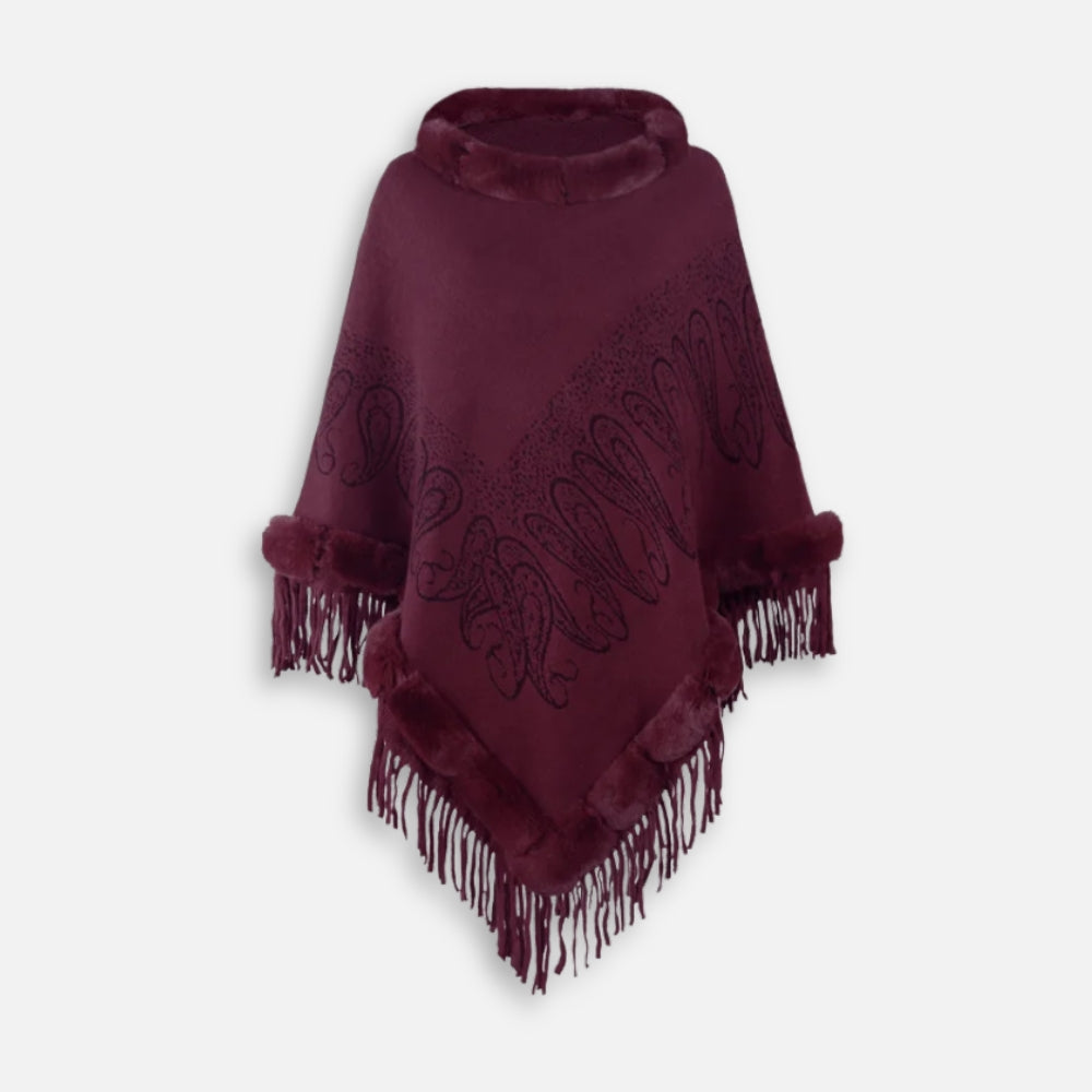 Poncho Chaud Franges