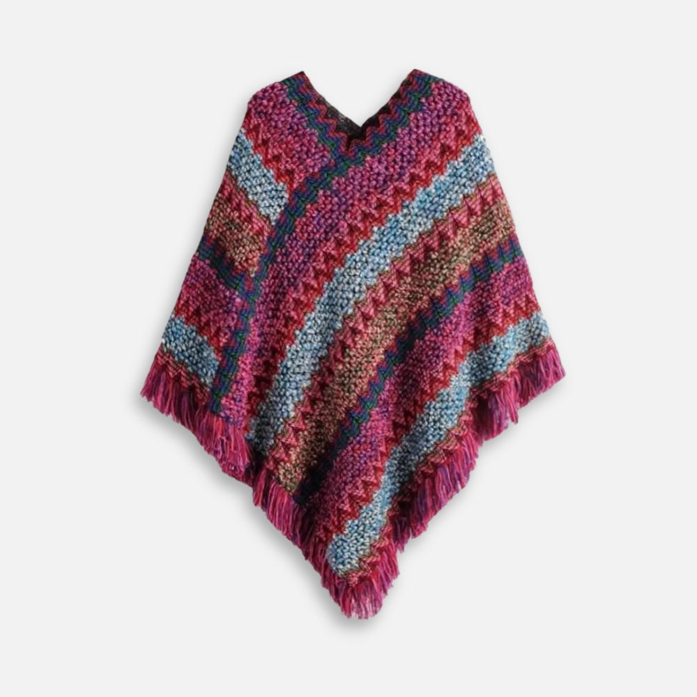 Poncho Chaud Peruvien