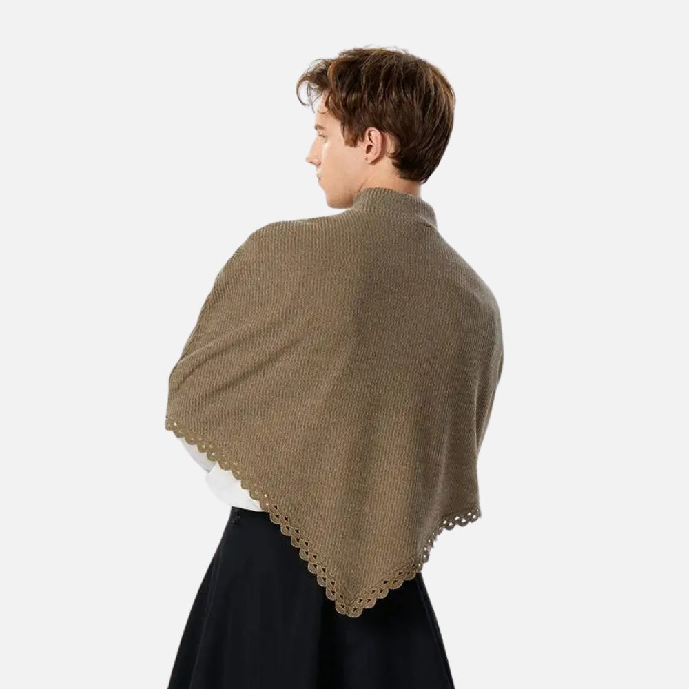 Poncho Court Homme