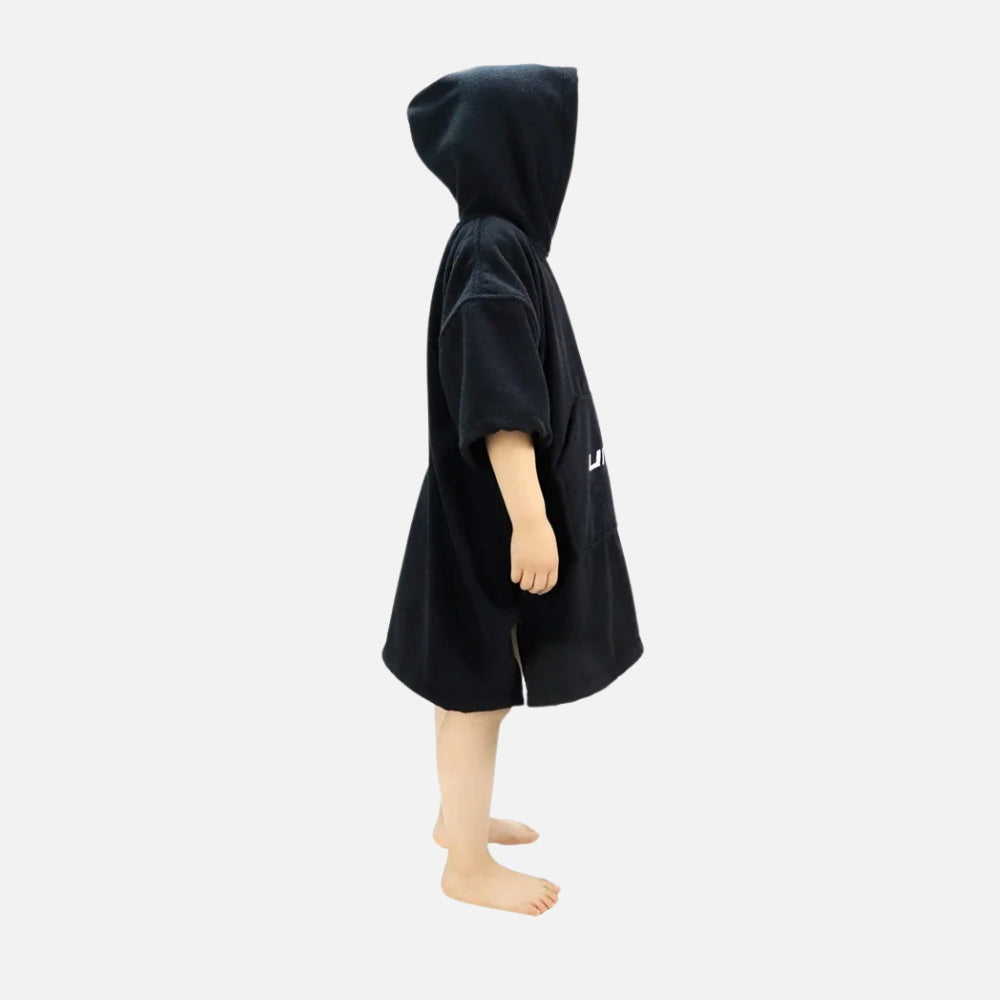 Poncho De Bain Enfant Noir