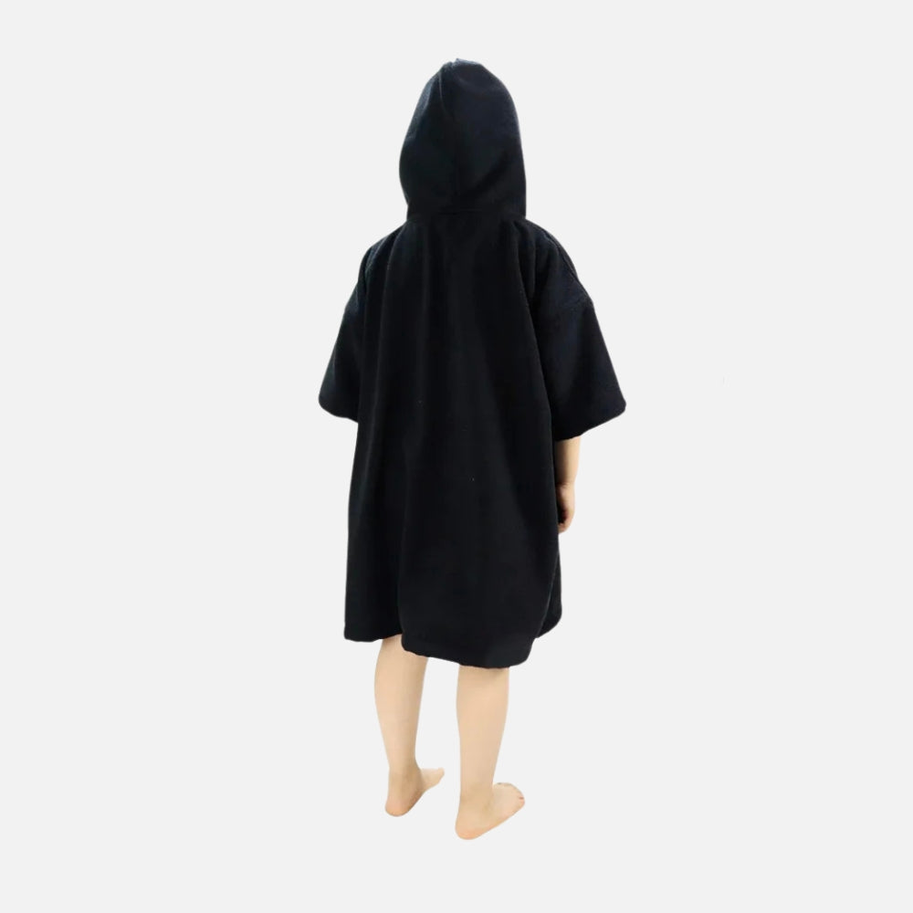 Poncho De Bain Enfant Noir