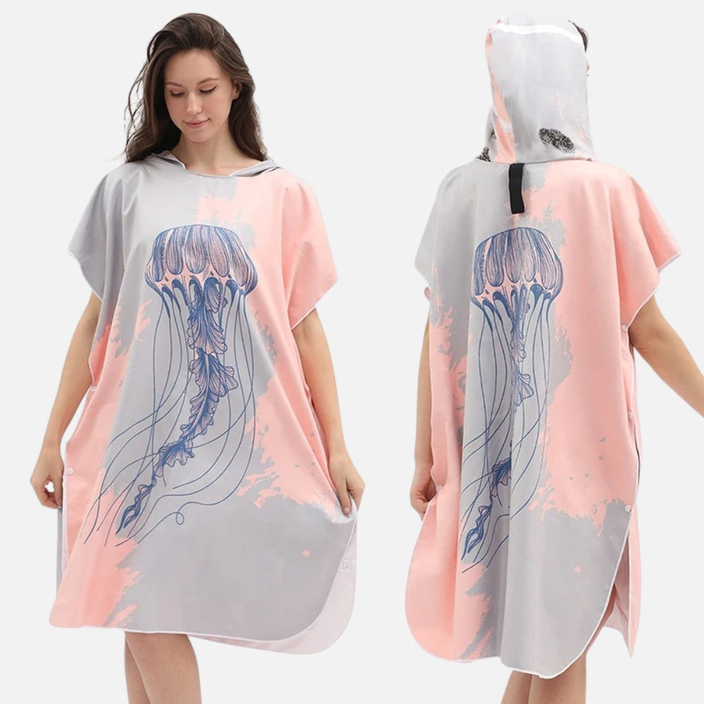 Poncho De Bain Méduse