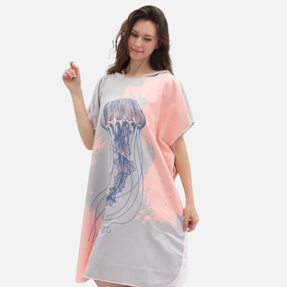 Poncho De Bain Méduse