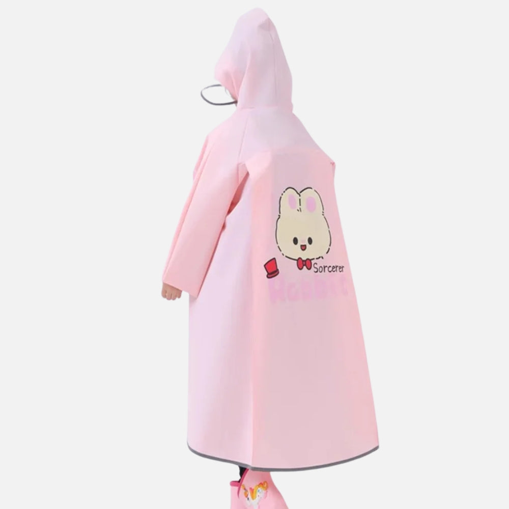 Poncho De Pluie Enfant Lapin