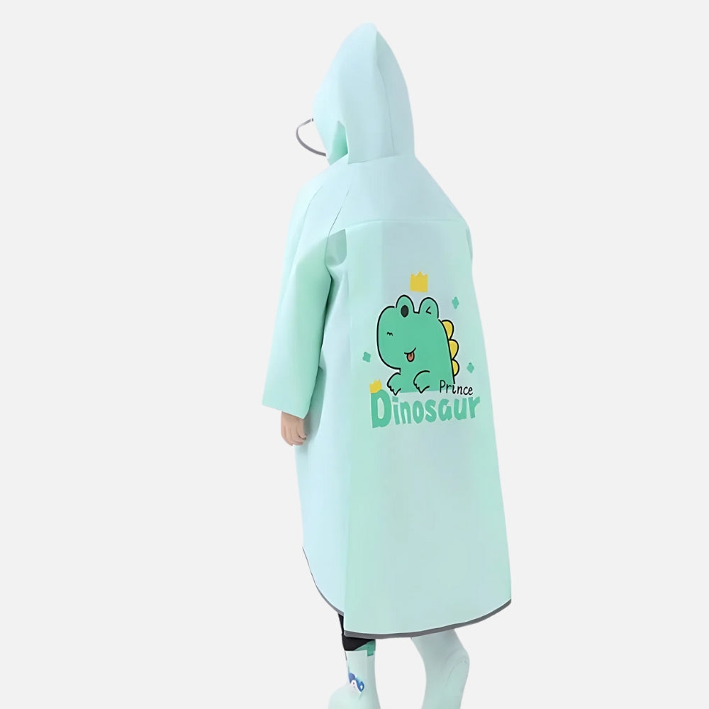 Poncho De Pluie Enfant Prince Dinosaure