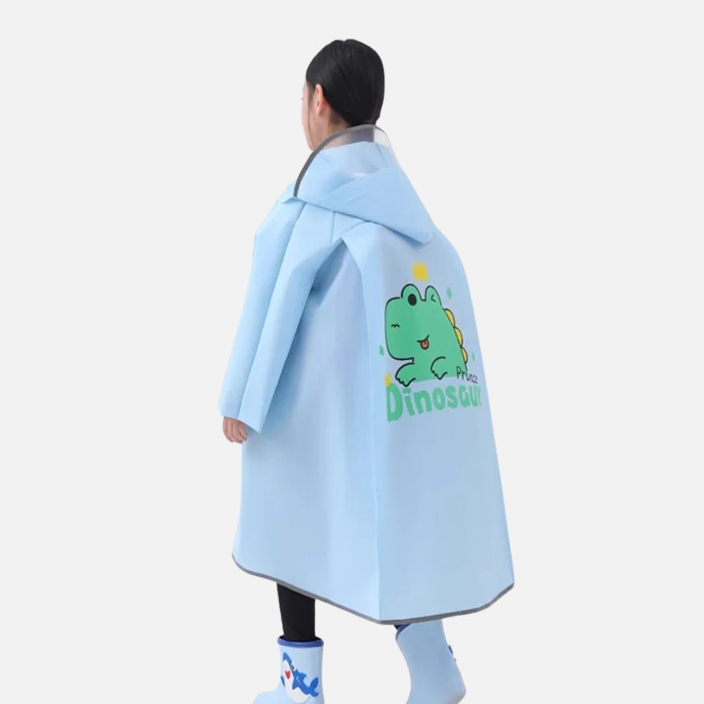 Poncho De Pluie Enfant Prince Dinosaure
