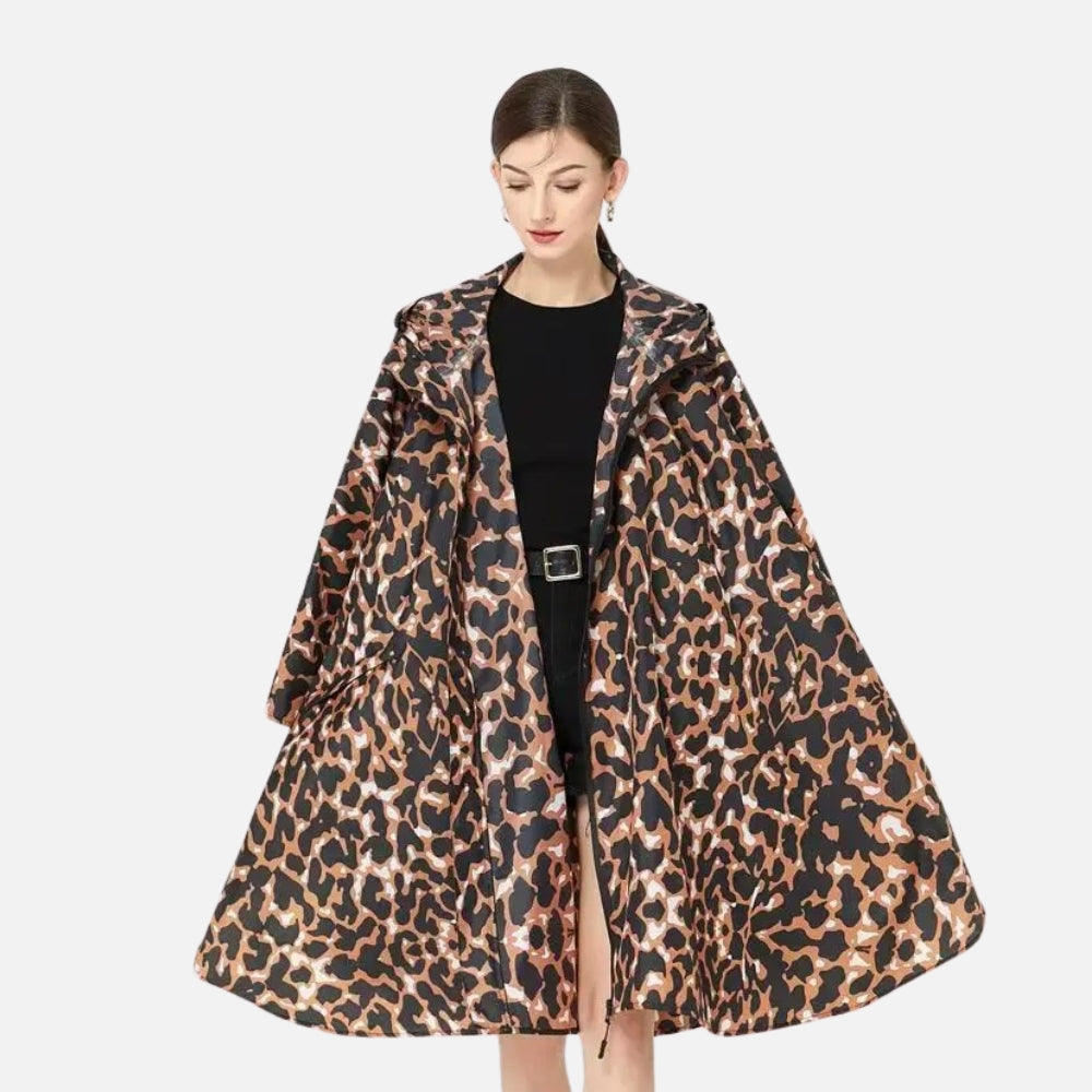 Poncho De Pluie Leopard