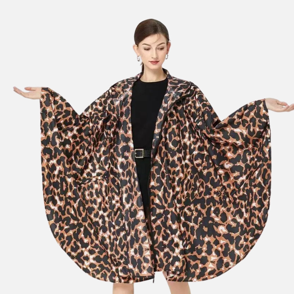 Poncho De Pluie Leopard