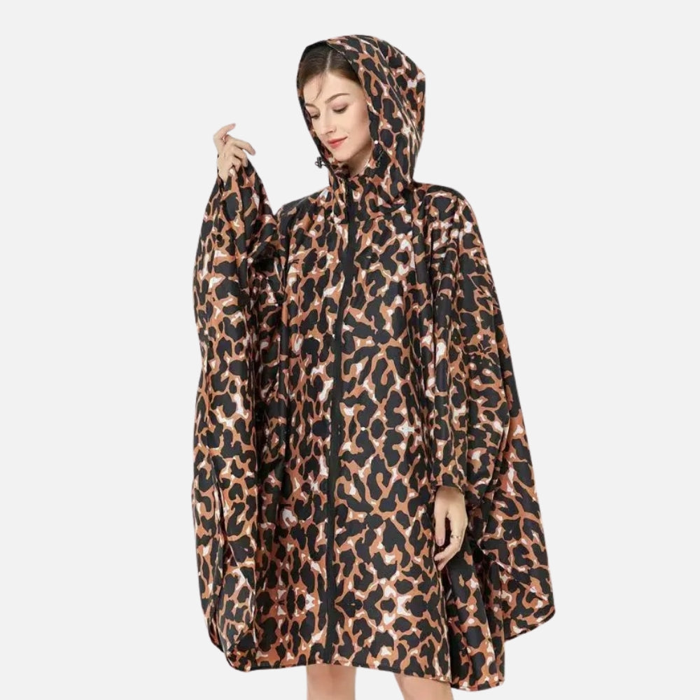 Poncho De Pluie Leopard