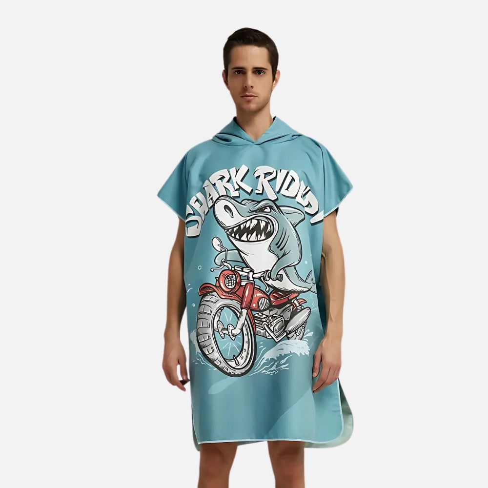 Poncho De Bain Requin