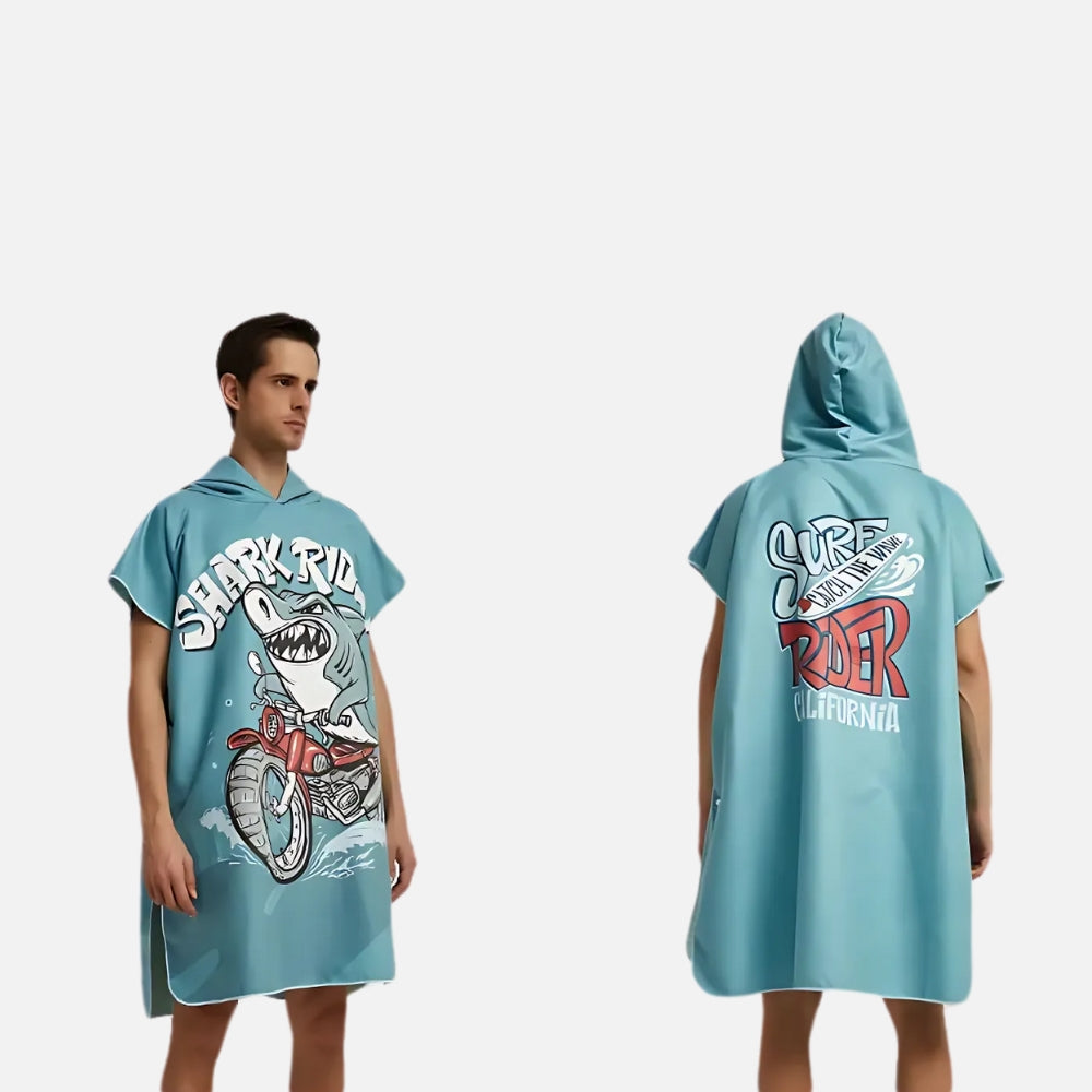 Poncho De Bain Requin