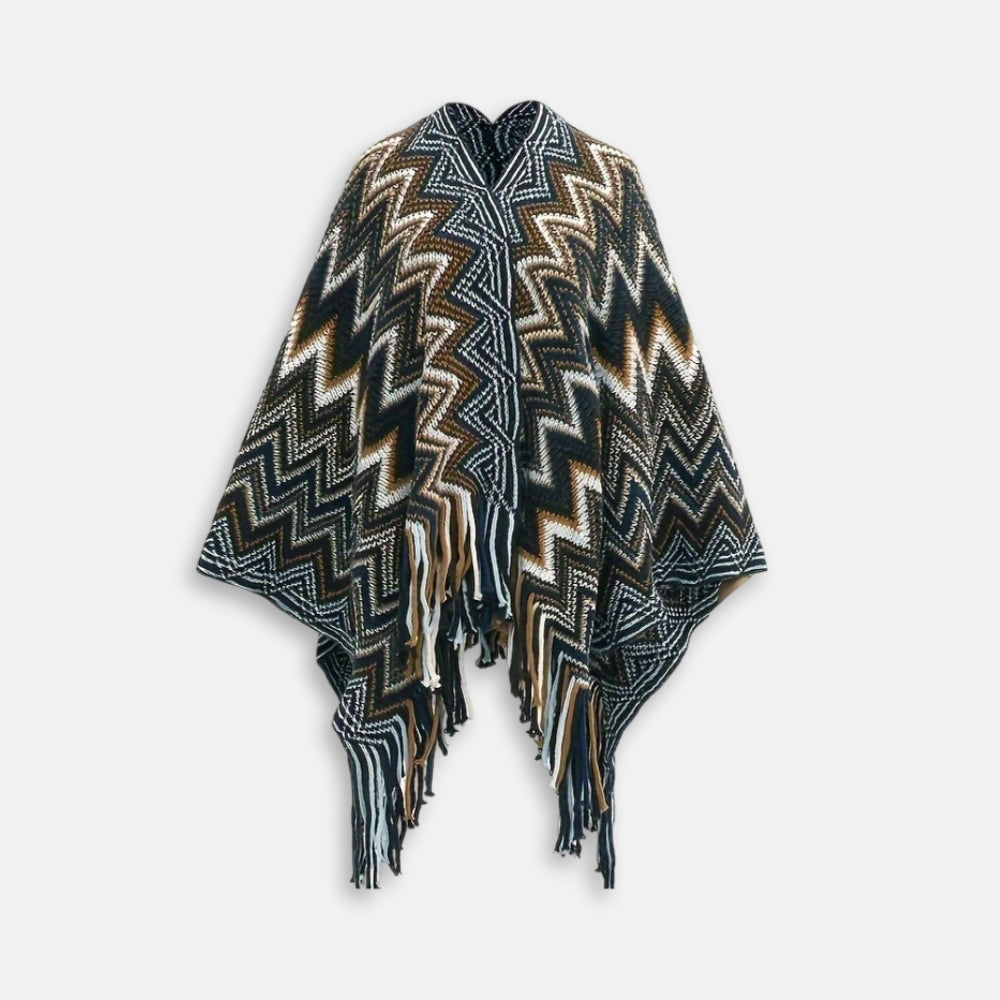 Poncho Femme Style Péruvien