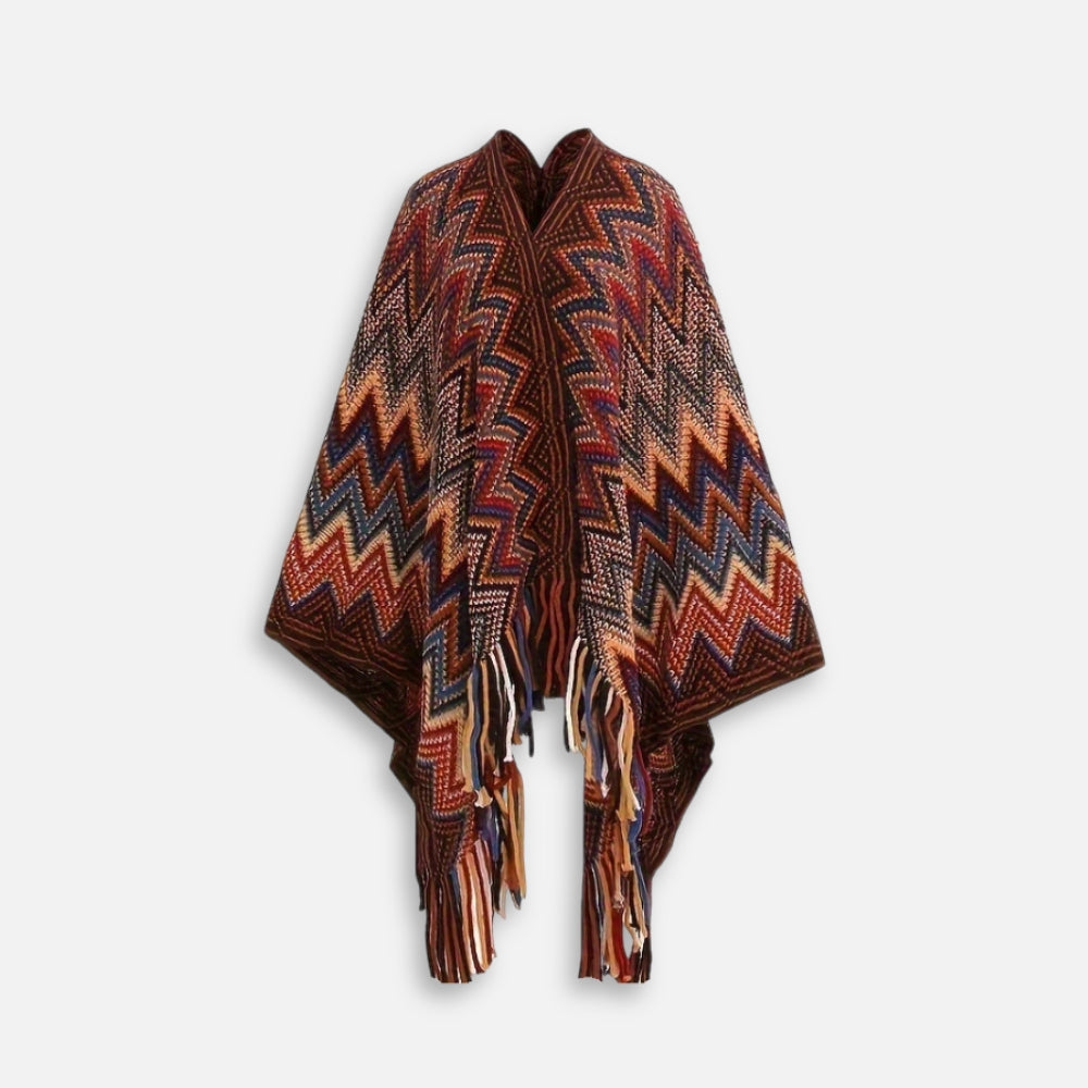 Poncho Femme Style Péruvien