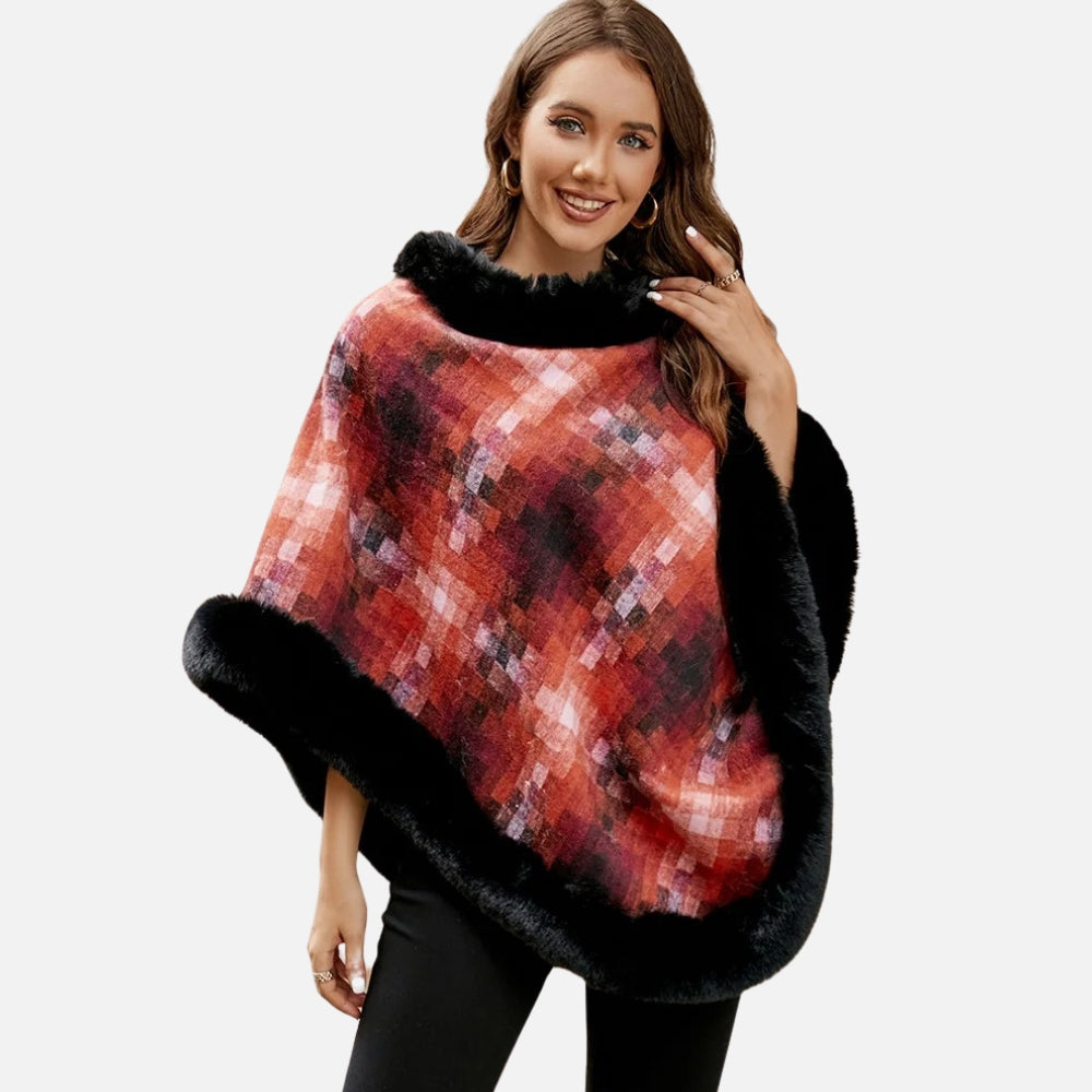 Poncho Fourrure Lapin