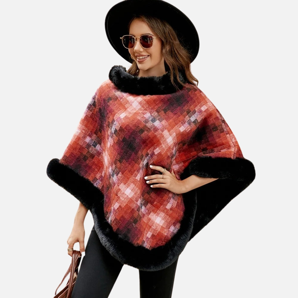 Poncho Fourrure Lapin