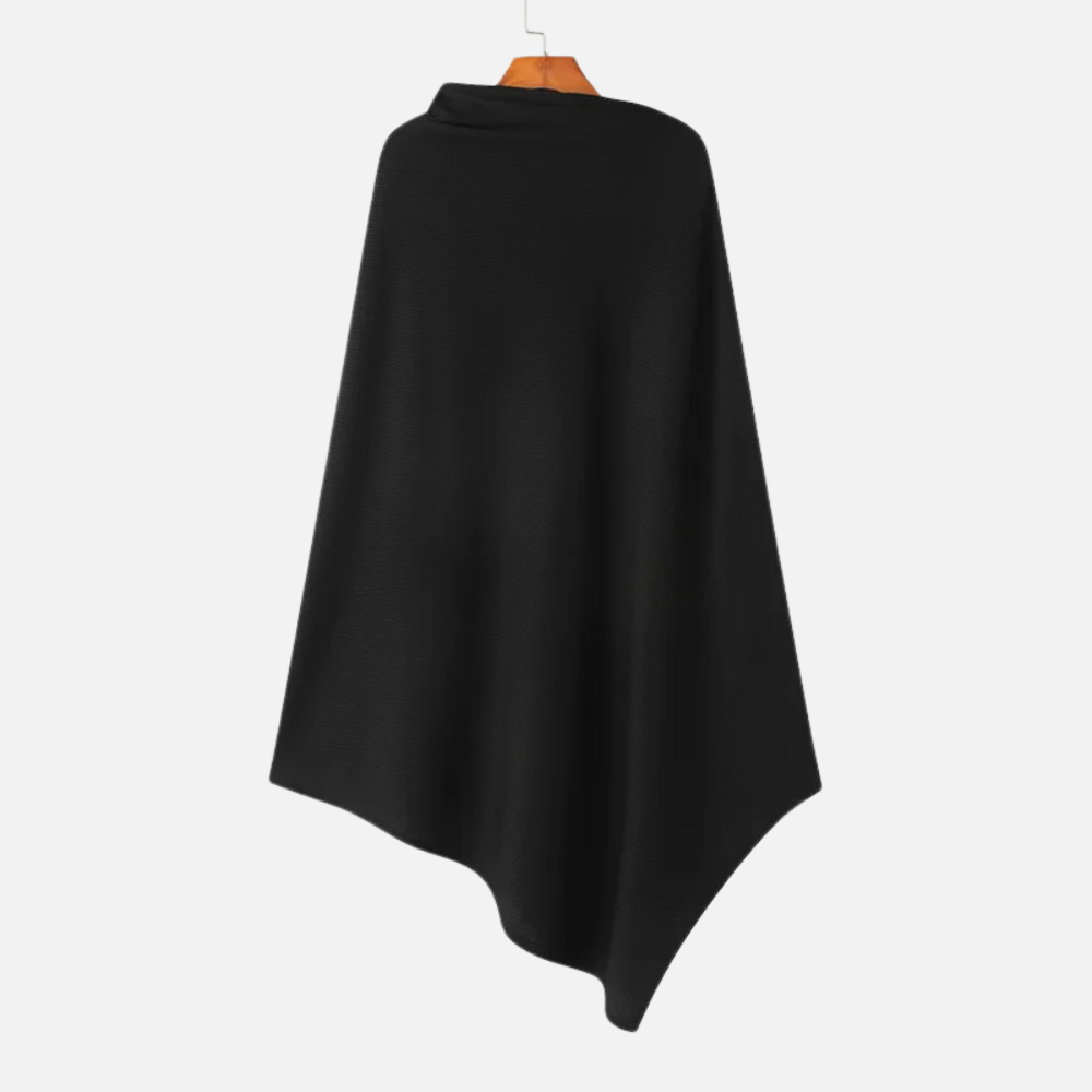 Poncho Homme Zip