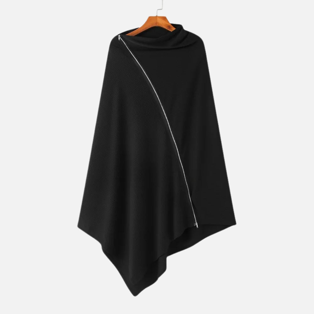 Poncho Homme Zip