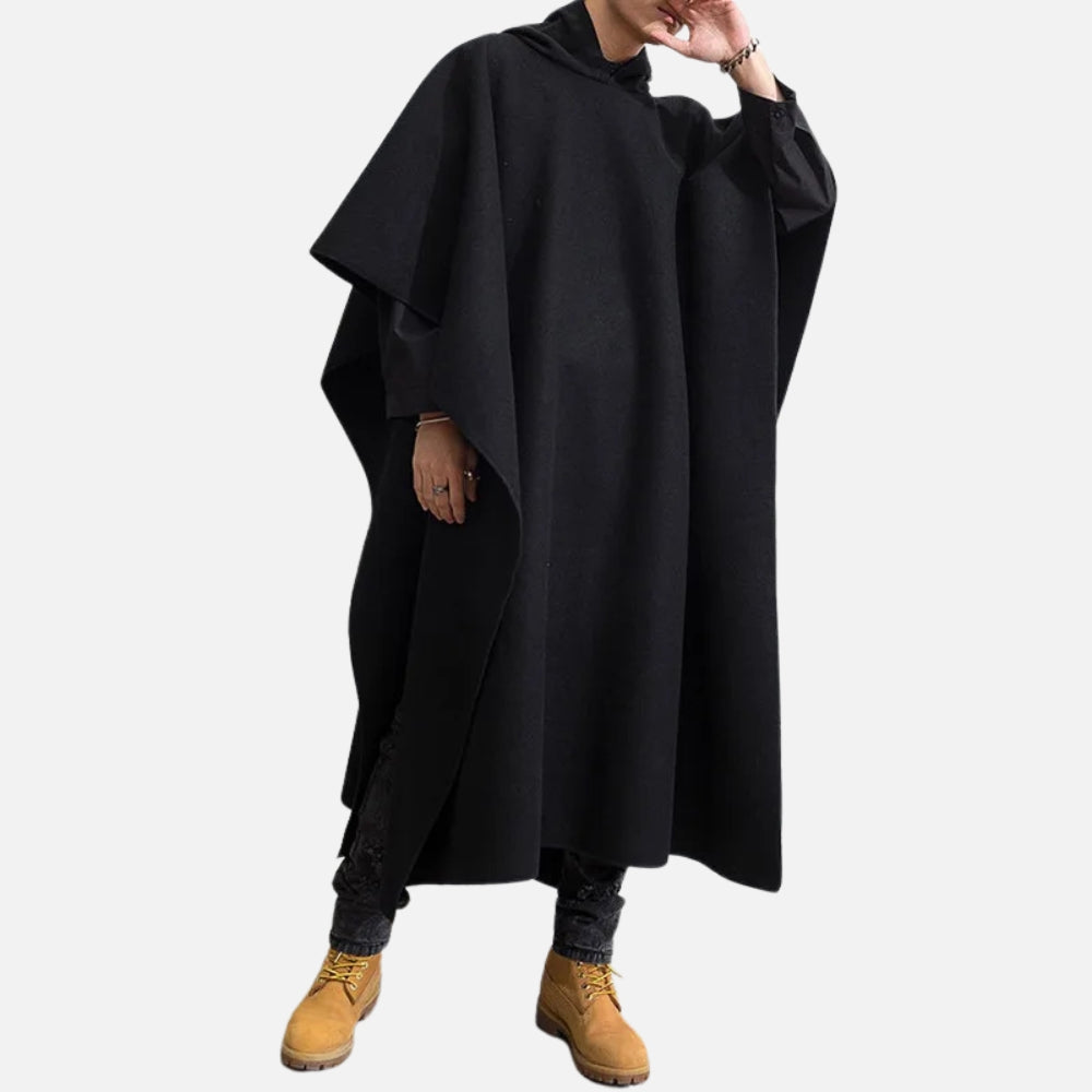 Poncho Long Homme