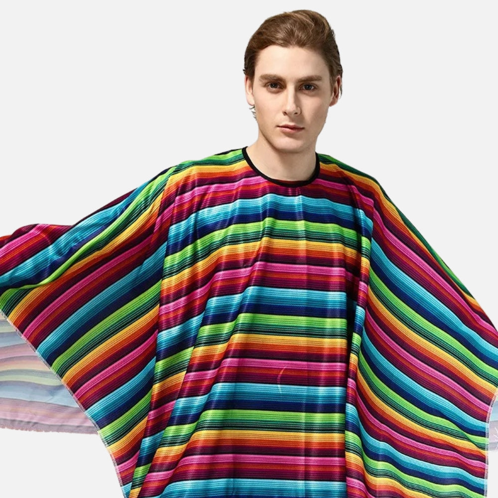 Poncho Mexicain à Franges
