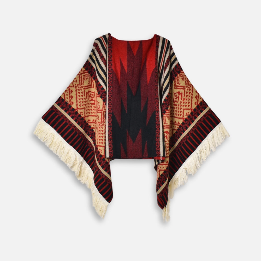 Poncho Péruvien Traditionnel