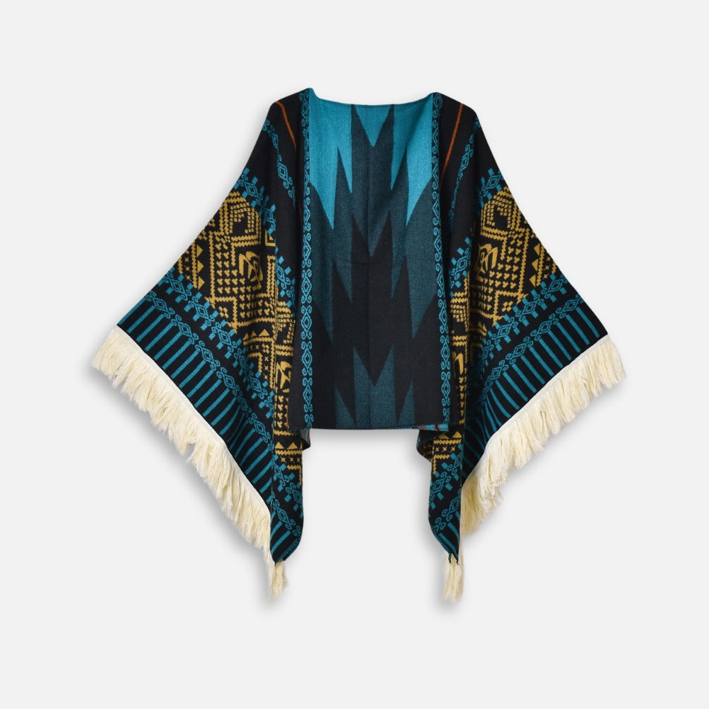 Poncho Péruvien Traditionnel