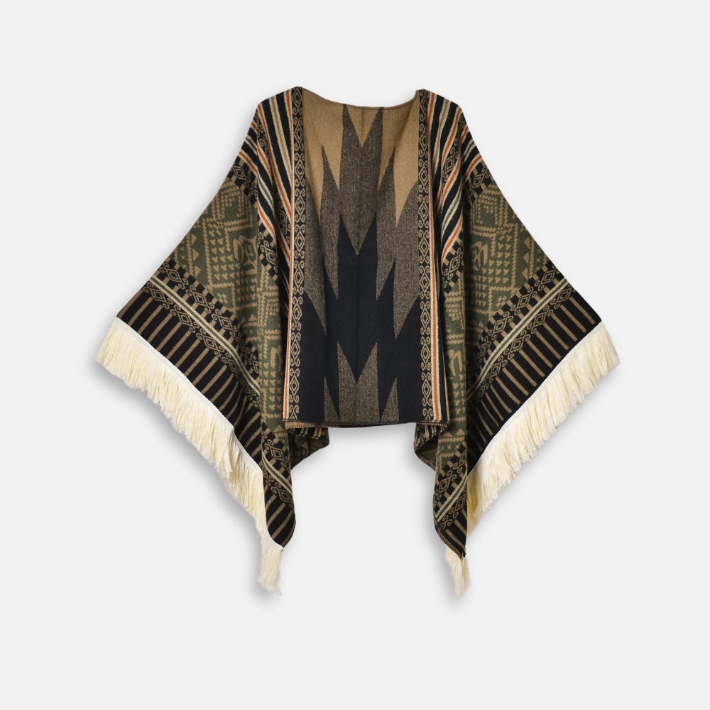 Poncho Péruvien Traditionnel