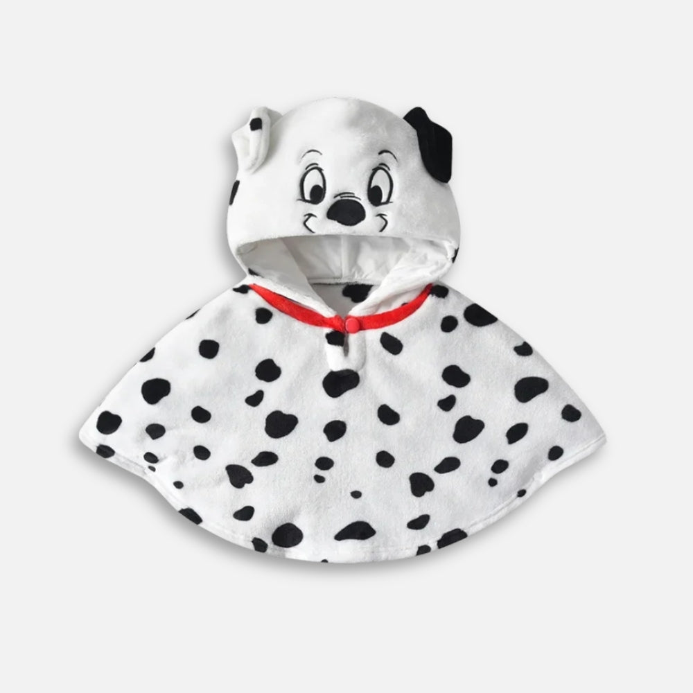 Poncho Polaire Bébé Dalmatien