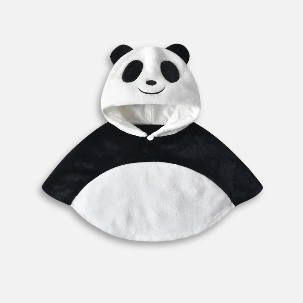 Poncho Polaire Bébé Panda