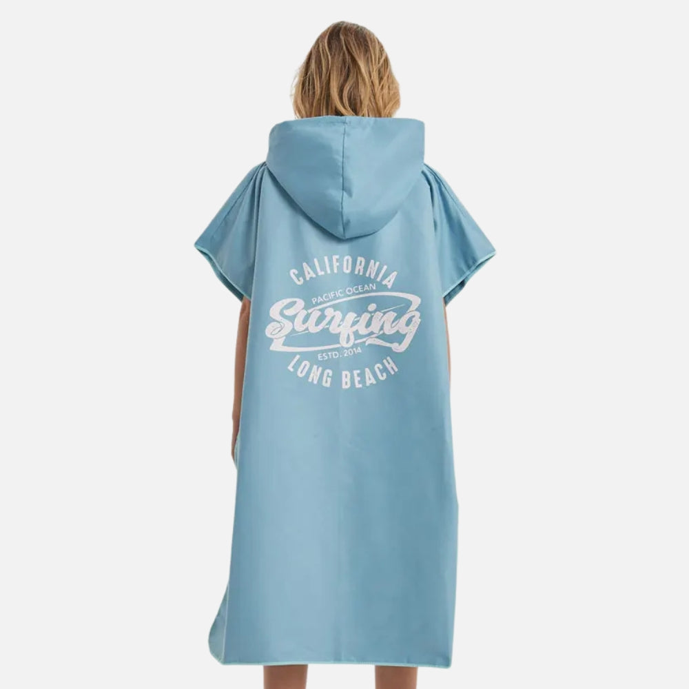 Poncho Surf Bleu