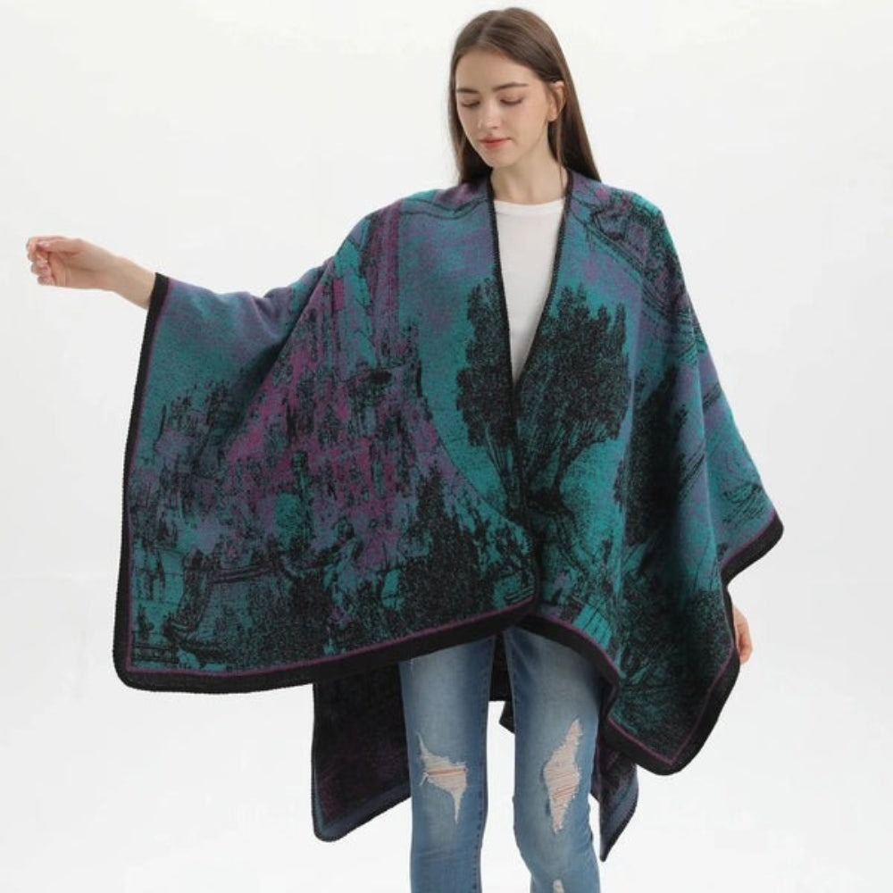 Poncho Bohémien Vintage