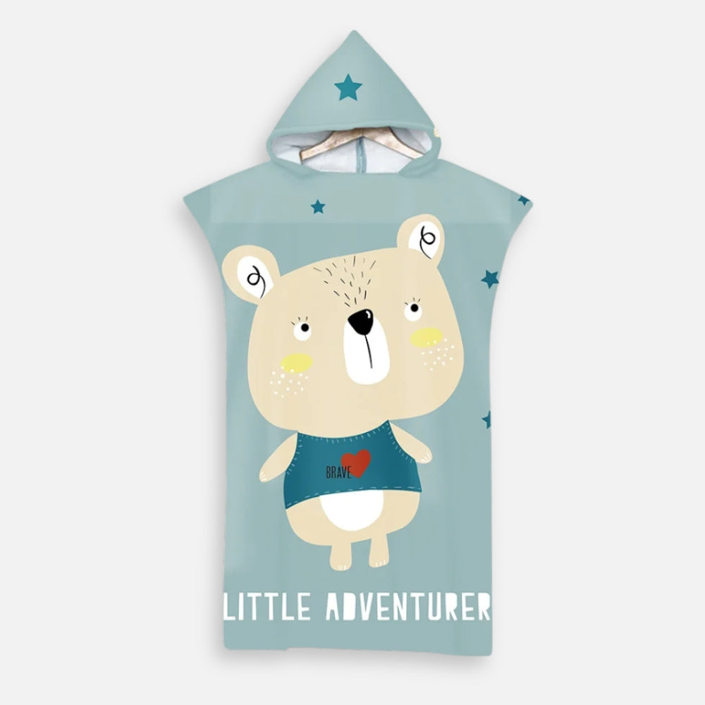 Poncho De Bain Enfant Little Adventurer