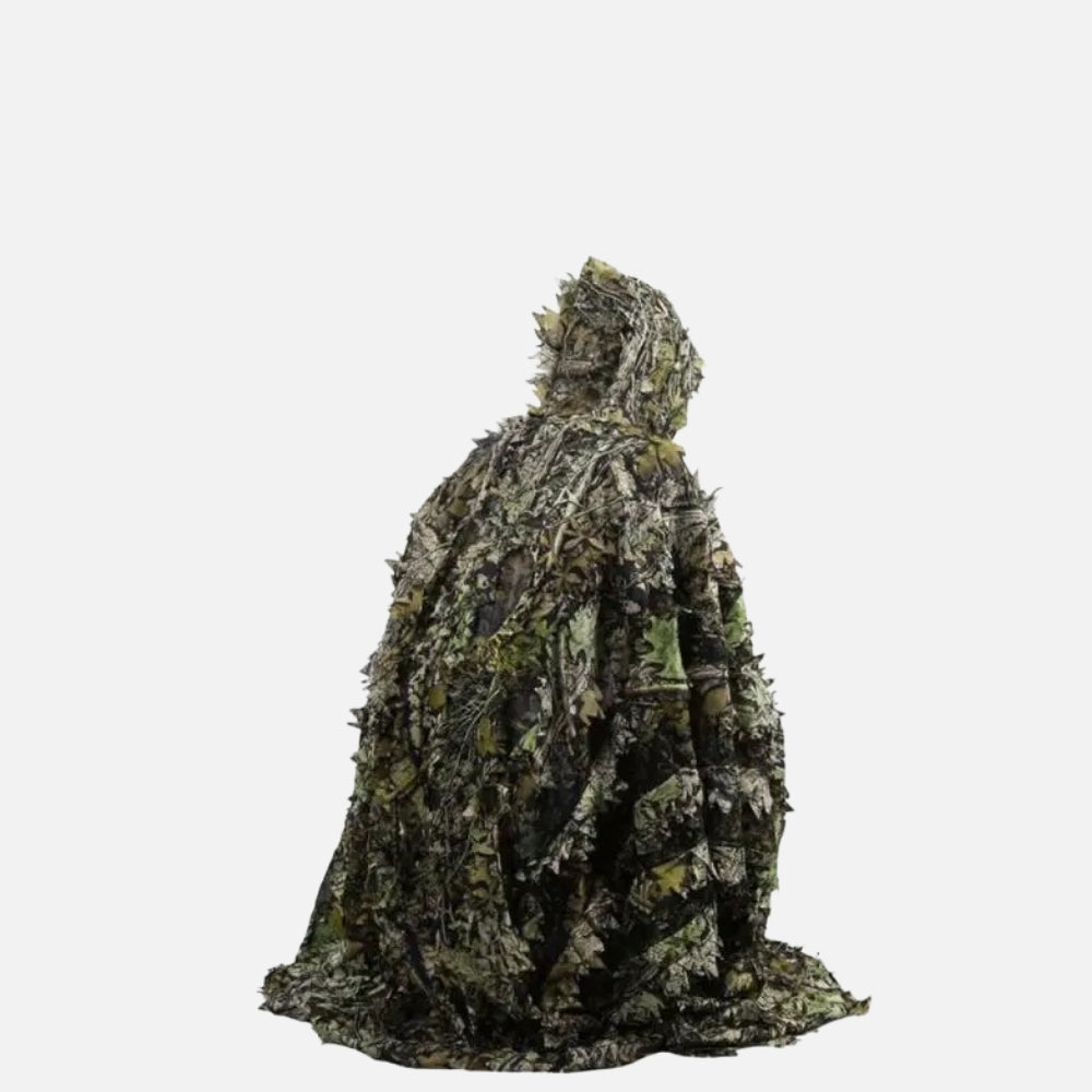 Poncho De Camouflage Feuillu