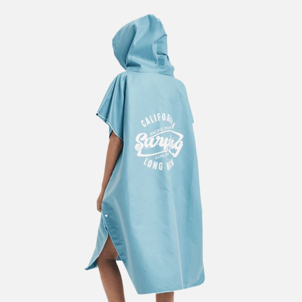 Poncho Surf Bleu