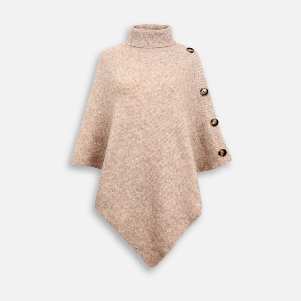 Pull Poncho Beige