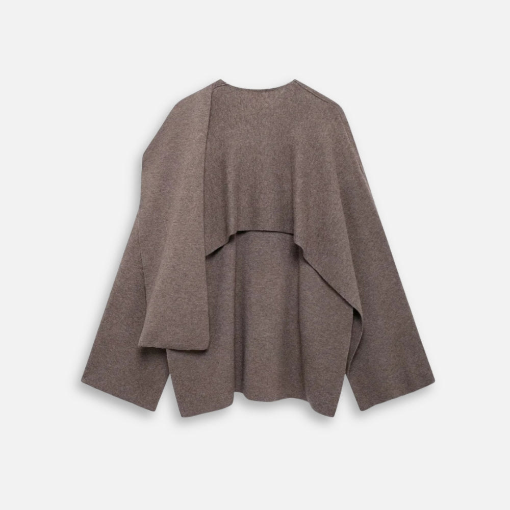 Pull Poncho avec Manches