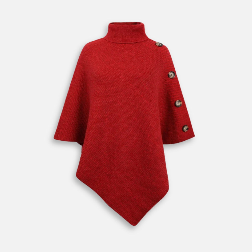 Pull Poncho Rouge