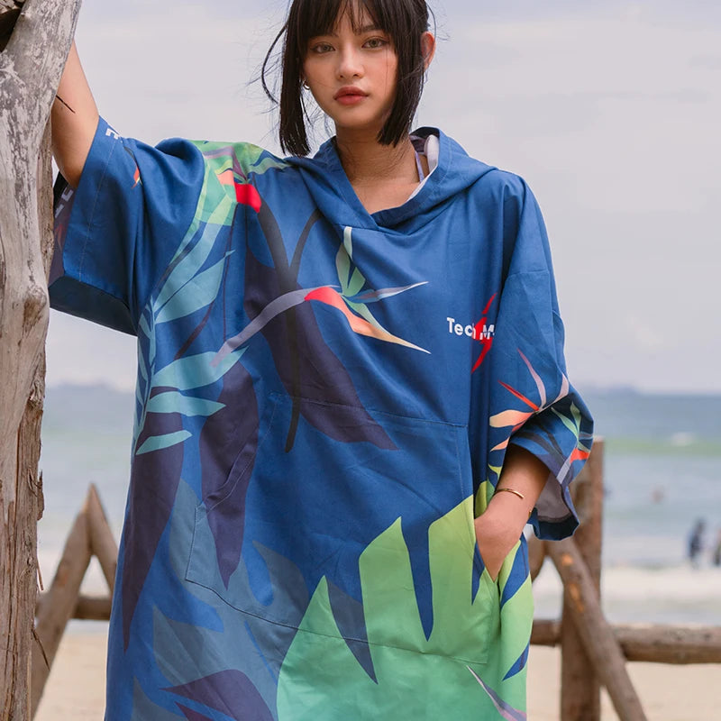 Poncho Surf Tropical