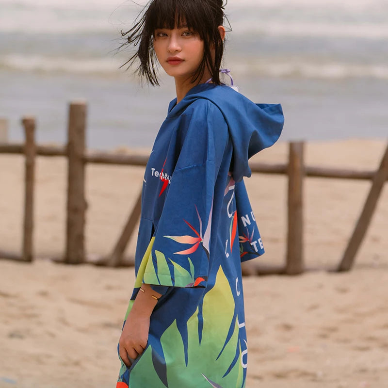 Poncho Surf Tropical