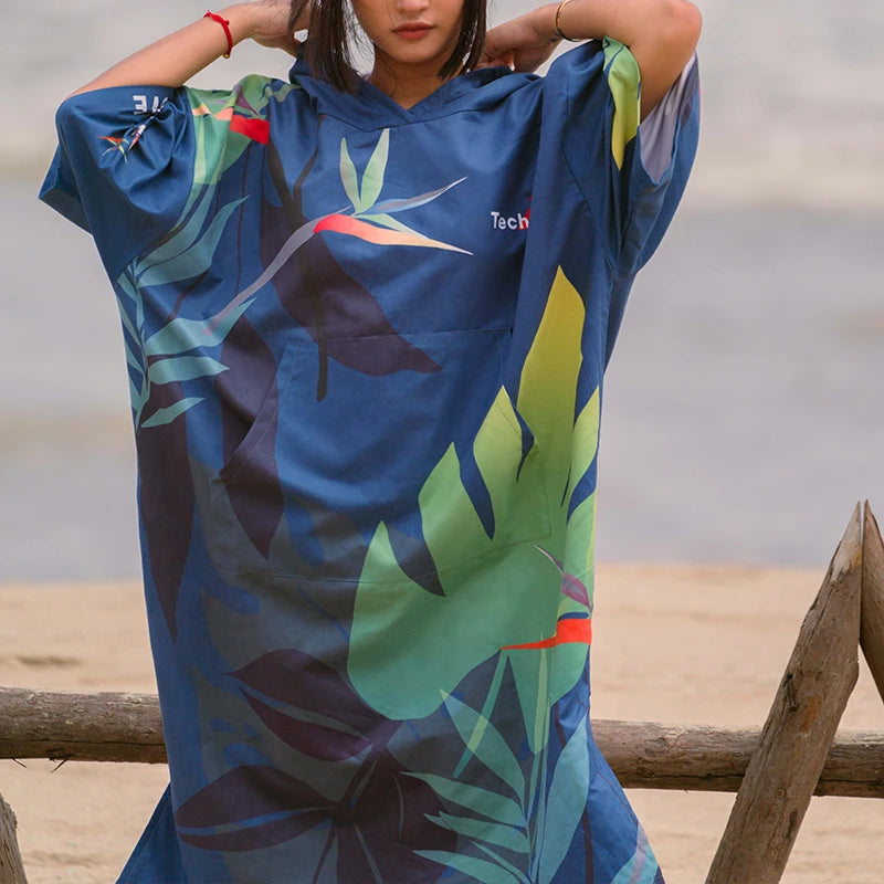 Poncho Surf Tropical