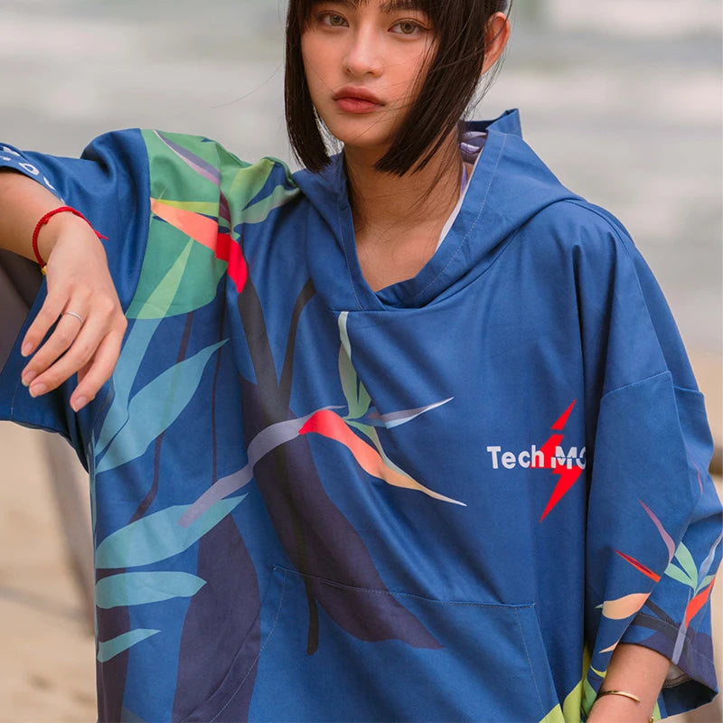Poncho Surf Tropical
