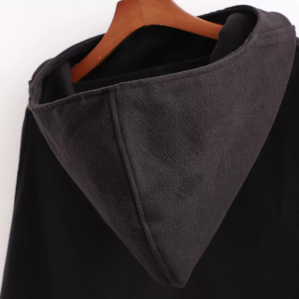 Cape Poncho Capuche