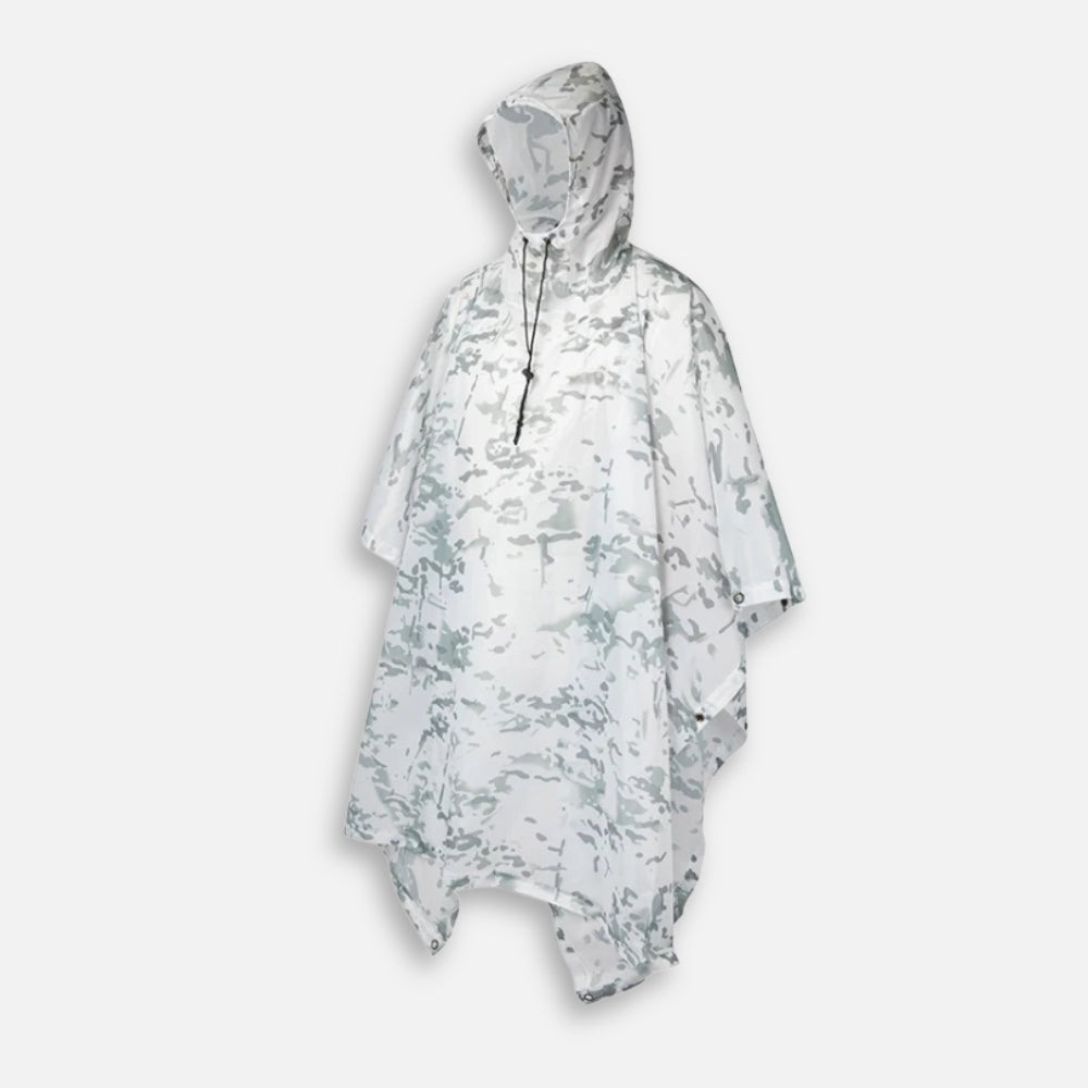 Poncho Camouflage Neige