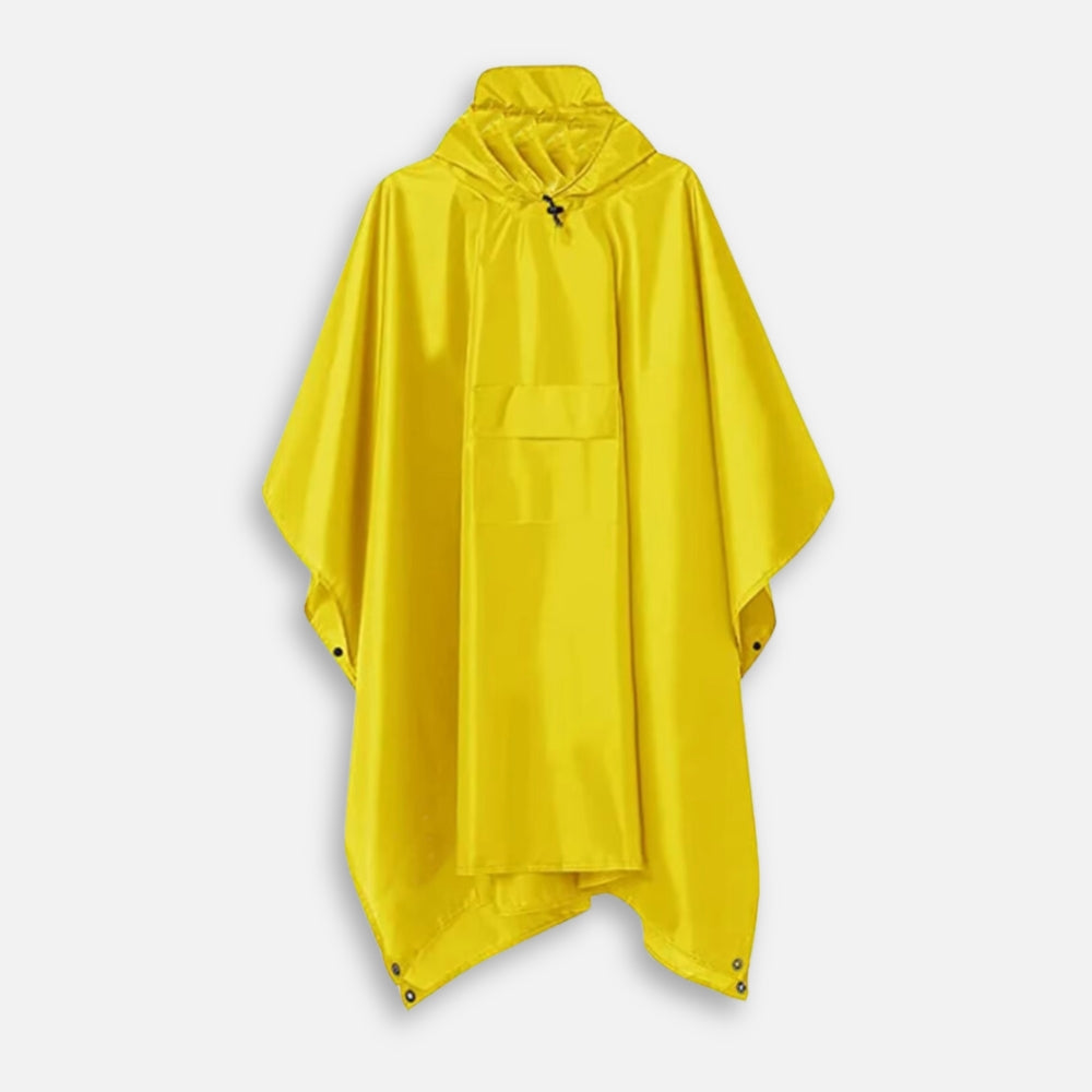 Poncho De Pluie Jaune